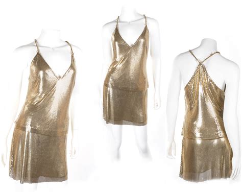 1982 83 metal collection versace|The Metallic Dress by Versace .